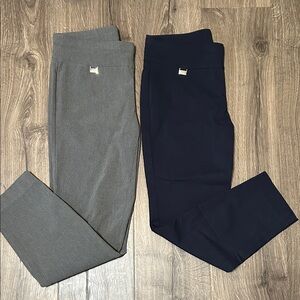 ALFANI Gray and Navy Bottoms